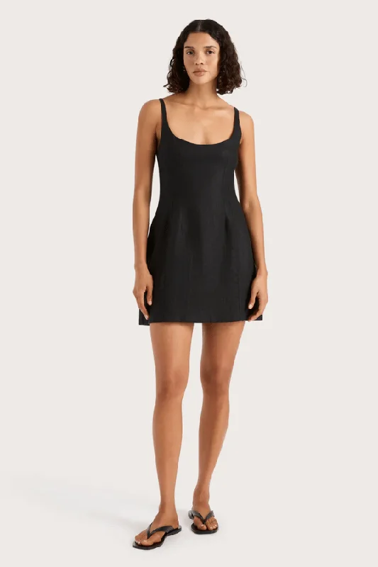 Sanne Mini Dress Black