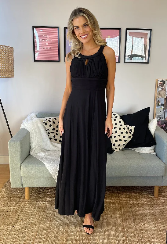 Halter Neck Maxi Dress