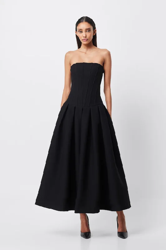 Enchant Maxi Dress Black