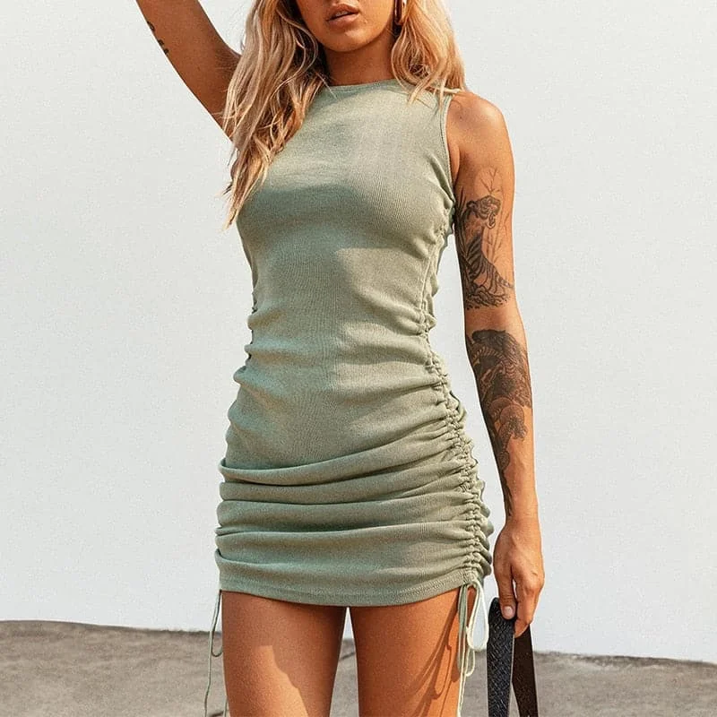 Off Shoulder Sexy Party O Neck Bodycon Dresses