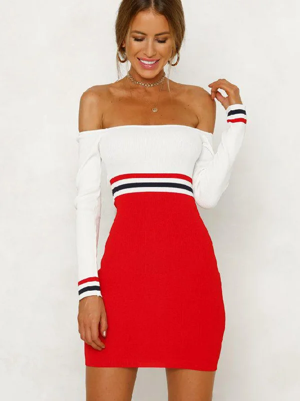 Carlyn Off-The-Shoulder Bodycon Dress