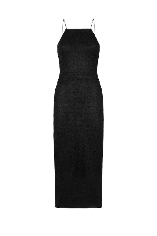 Lumiere Long Dress Black