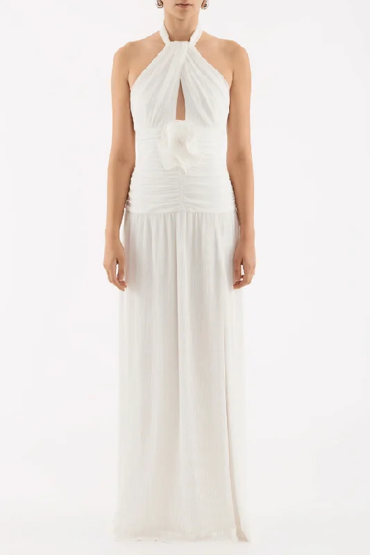 Guinevere Halter Gown Ivory